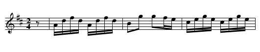 Donegal Barn Dance - staff notation