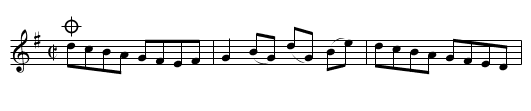 Donegal Boys - staff notation