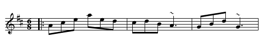 Donegal Lasses - staff notation