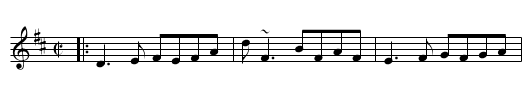 Donegal, The - staff notation