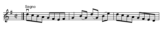 Donegall Boys' -- Reel - staff notation