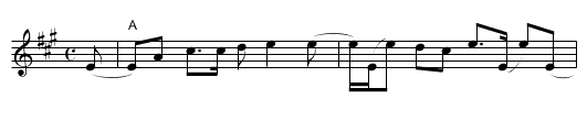 Doney - staff notation
