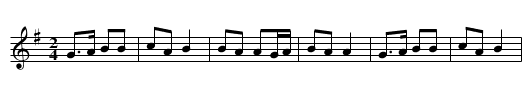 Donkey Riding - staff notation