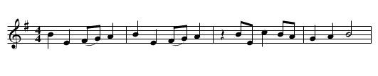 Donna Donna - staff notation