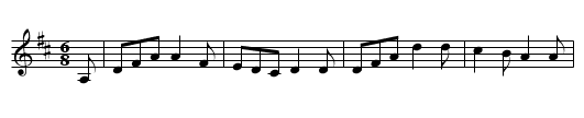 Donnybrook Fair - staff notation