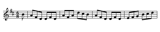 Don't be teasing - staff notation