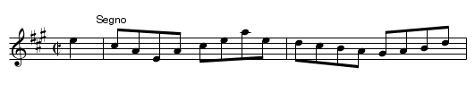 Dooley's Fancy     (reel)     1439 - staff notation