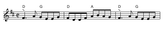 Doon Reel, The - staff notation