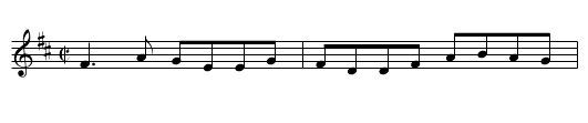 Doon Reel, The - staff notation
