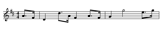 Dorstream March - staff notation