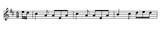 Doubaling - staff notation