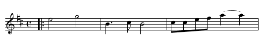 Double File - staff notation