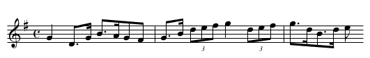 Doug MacMaster's - staff notation