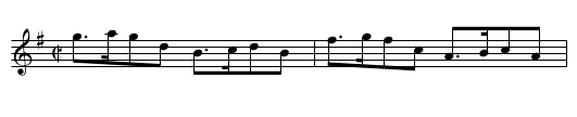 Douglas Reel - staff notation