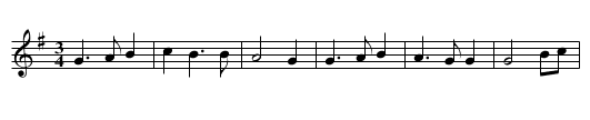 Dove [2], The - staff notation