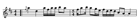 Down at the Mouth of Old Stinson - staff notation
