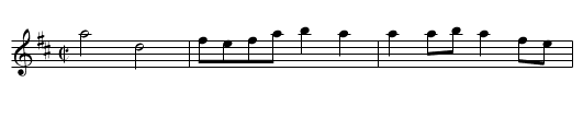 Down at the Mouth of Old Stinson - staff notation