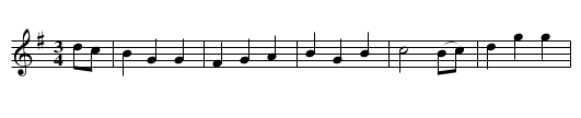Down by the river side - staff notation