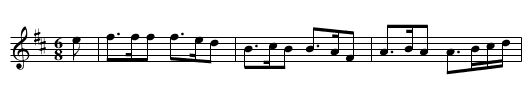 Down on the Big Sandy - staff notation