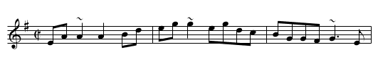 Down the Broom - staff notation