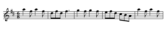 Down With The French. BF11.45 - staff notation