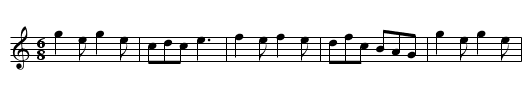 Down With The French. JaW.285 - staff notation