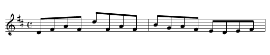 Downfall, The - staff notation