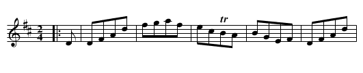 Downie's Humour. JJo8.138 - staff notation