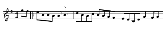 Dr. Gilbert's - staff notation