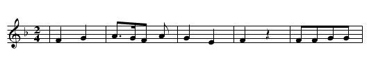 DR HANS HAT HOSEN A - staff notation