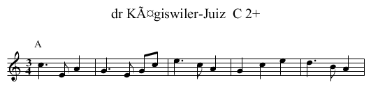 dr KÃ¤giswiler-Juiz  C 2+ - staff notation