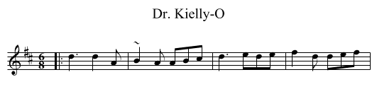 Dr. Kielly-O - staff notation