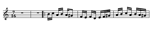 Dragonov - staff notation