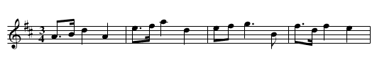 Dream Valley of Glendaruel, The - staff notation