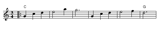 Dreamy Fish Waltz - staff notation