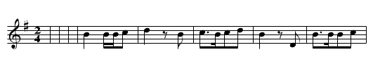 Dri lederne Struempf - staff notation