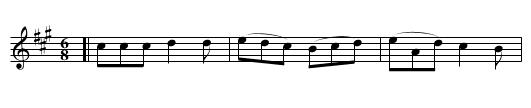 DRINK TO ME ONLY - staff notation