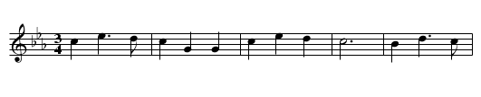Drink To The Laddies - staff notation