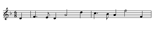 Drive the cold Winter away - staff notation