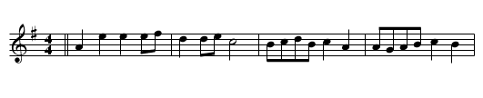 Dro Pharao, An  - staff notation