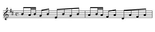 Drogheda Reel, The - staff notation
