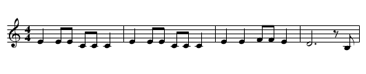 Drop a Nickle on the Drum - staff notation