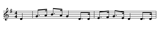 Drover's Dream, The  - staff notation