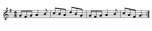 Drub the Rogues. - staff notation