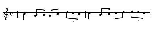 Drucken Moll Knox - staff notation