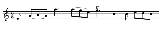 DRUMMOND CASTLE.     a Jigg. - staff notation