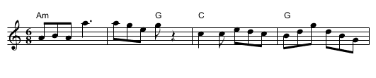 Drummond Castle - staff notation