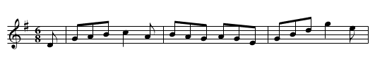 Drunken Gauger, The - staff notation