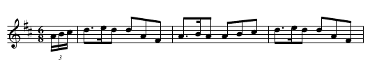 Drunken Mason. JBut.951, The - staff notation