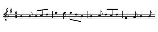 Drunken Parson. WG.23, The - staff notation